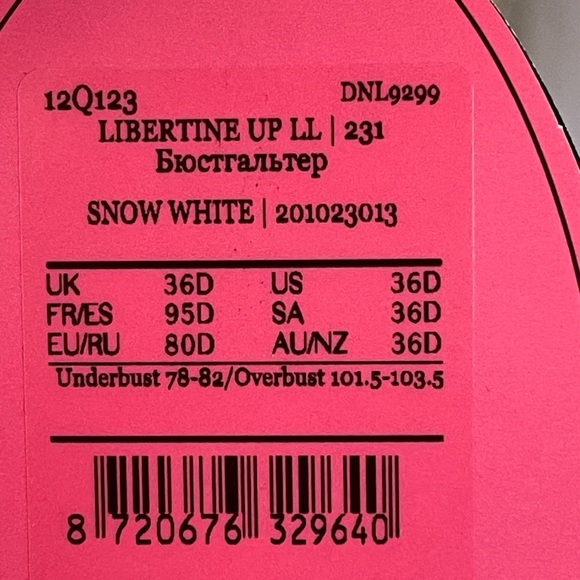 Hunkemöller Women’s Natural Libertine Longline Underwire Bra - Picture 7 of 7